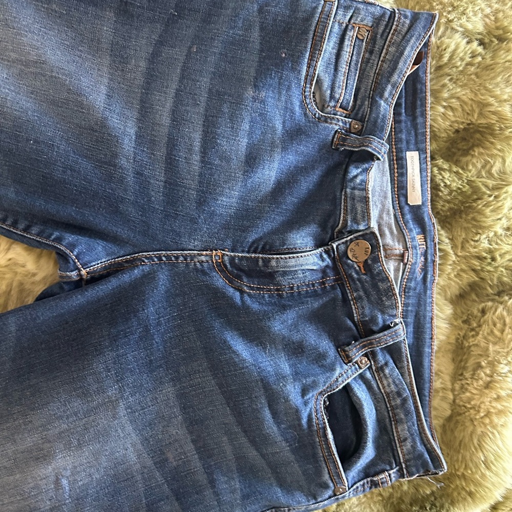 Kut from the Kloth Medium Blue Straight Leg Jeans